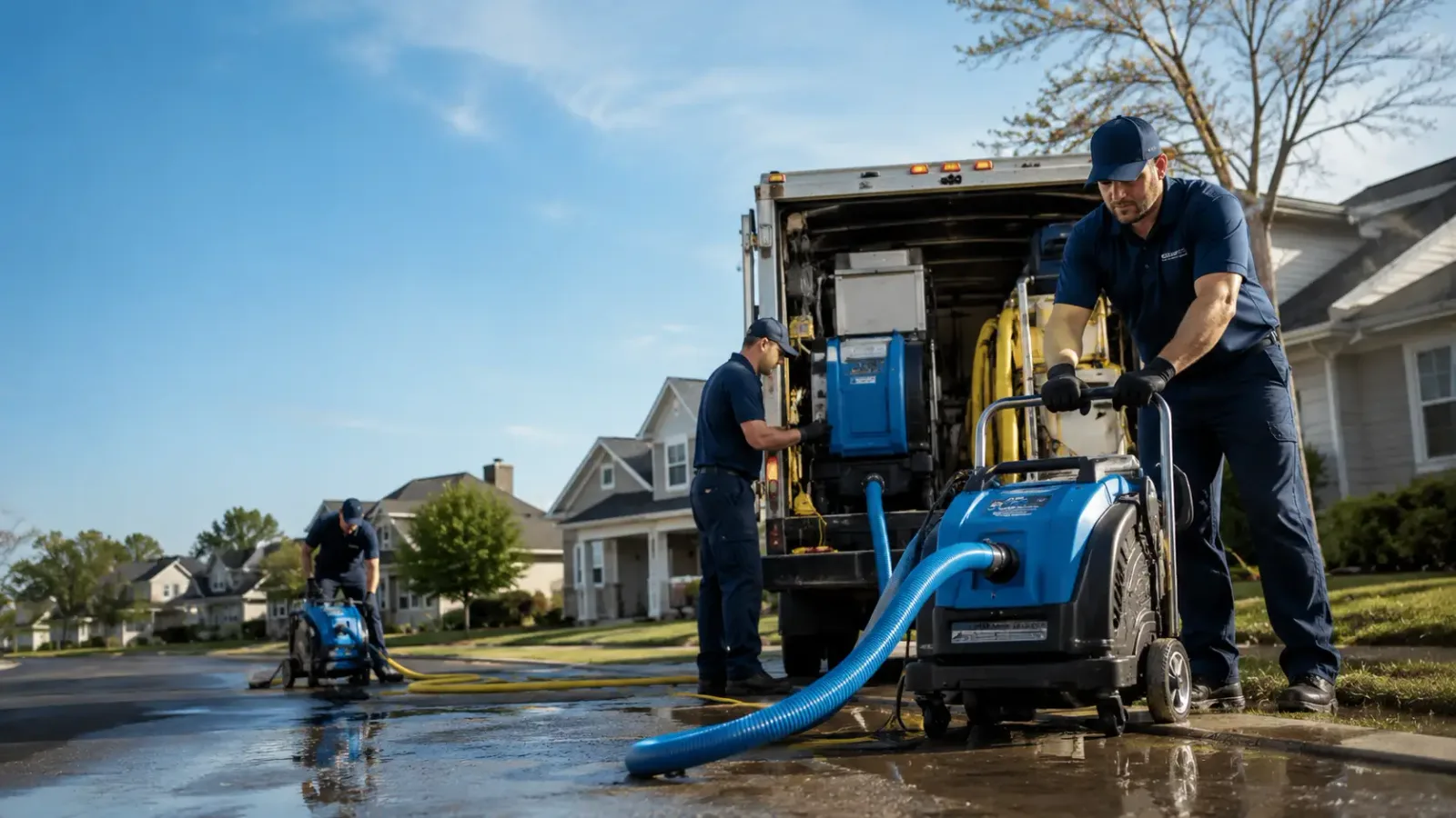 Flood Damage Cleanup in Worthville, PA